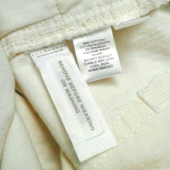 👉 LKNU Ann Taylor Loft cords modern straight sz 12 - Picture 7 of 7